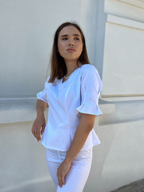 Bluza FREESIA short sleeve PEARLMED