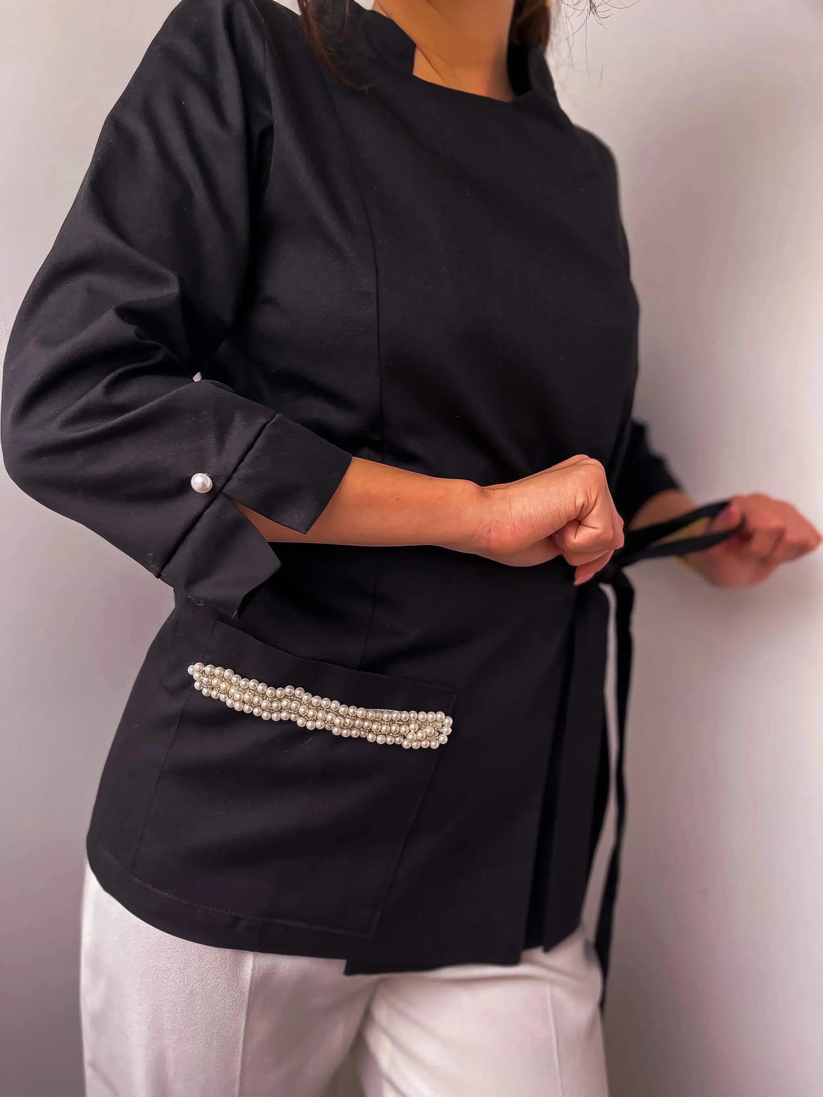 Bluza Elixir ALB MARIME 34 PEARLMED