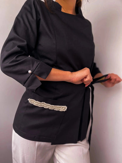 Bluza Elixir ALB MARIME 34 PEARLMED